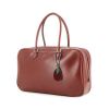 Plume Elan small model handbag in burgundy box leather - 00pp thumbnail