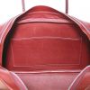 Plume Elan small model handbag in burgundy box leather - Detail D3 thumbnail