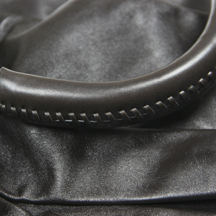 Christian Dior en cuir marron - Detail D5