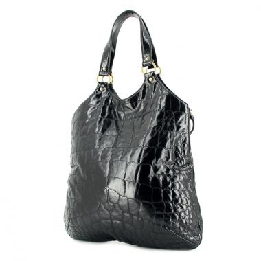 Yves Saint Laurent Tribute in black patent leather
