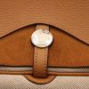 Hermès Colorado en toile et beige et cuir marron - Detail D3 thumbnail