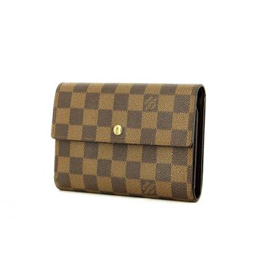 Portefeuille multiple Louis Vuitton en toile damier