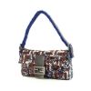 Fendi Baguette in blue, brown and silver sequins - 00pp thumbnail