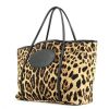 Dolce & Gabbana Cabas in leopard fabric - 00pp thumbnail