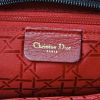 Christian Dior Lady Dior large model in black cannage canvas - Detail D3 thumbnail