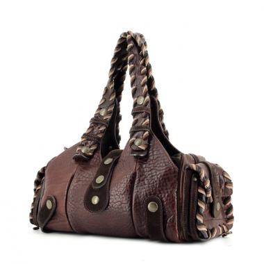 Borsa in pelle bordeaux