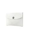 Rio pouch in white leather - 00pp thumbnail
