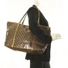 Gucci in gilt monogram canvas and leather - Detail D1 thumbnail
