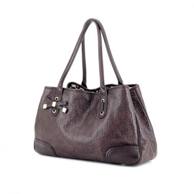 Gucci en cuir monogram marron 