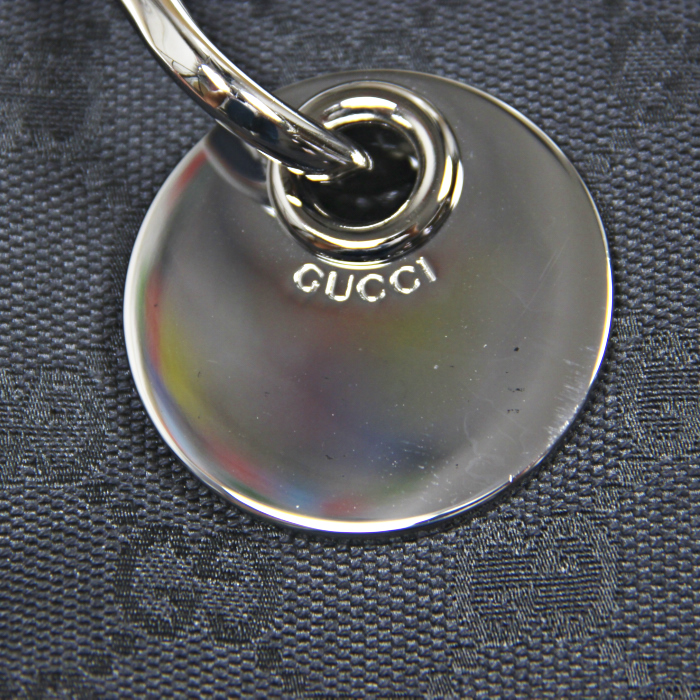 Gucci en toile monogram et cuir noir  - Detail D4