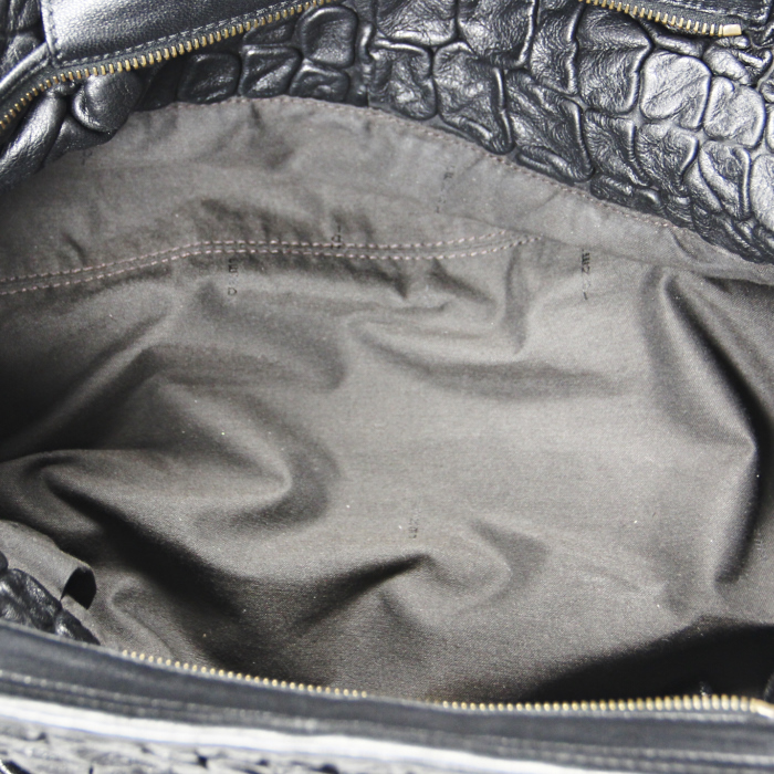 Borsa in pelle nera - Detail D2