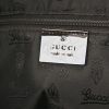 Gucci handbag in beige monogram canvas and brown patent leather - Detail D3 thumbnail