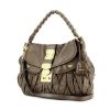 Mui Mui in brown quilted leather  - 00pp thumbnail