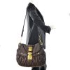 Mui Mui in brown quilted leather  - Detail D2 thumbnail