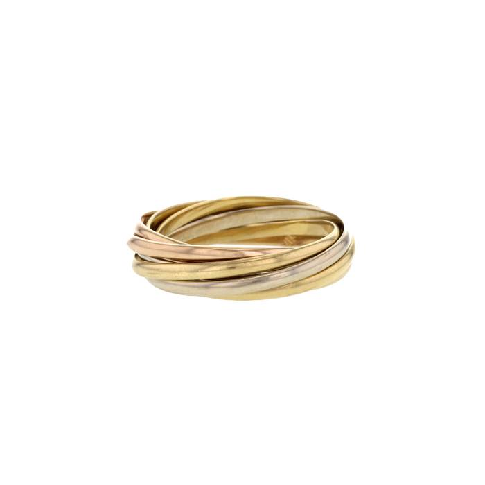 Cartier 3 golds Semainier Trinity ring