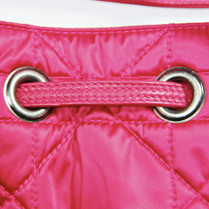 Dior in fushia canvas - Detail D4