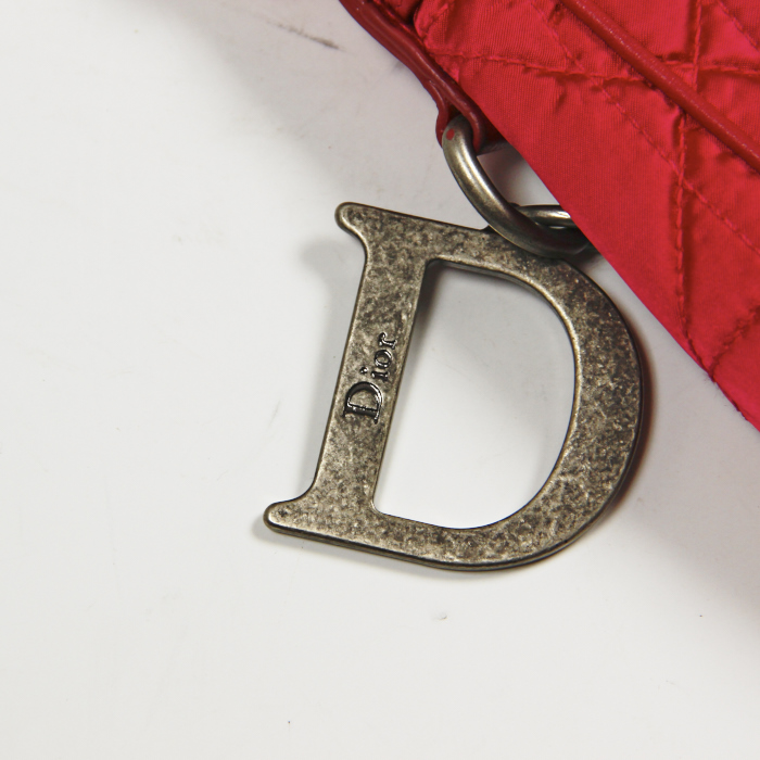 Dior in fushia canvas - Detail D5