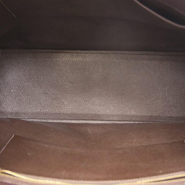 Hermès in brown leather - Detail D2