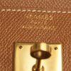 Hermès Haut à Courroies 32 in gold leather - Detail D3 thumbnail