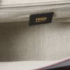 Fendi Silvana bag in brown and white leather - Detail D5 thumbnail