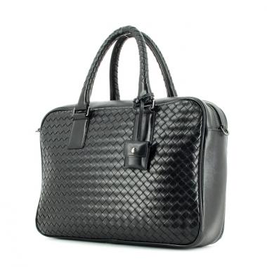 Bottega Veneta in black leather