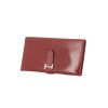 Hermes Béarn wallet in red box leather - 00pp thumbnail