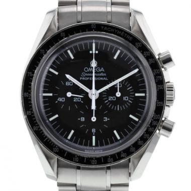 Montre Omega Speedmaster en acier Ref : 1450022 Vers 2000