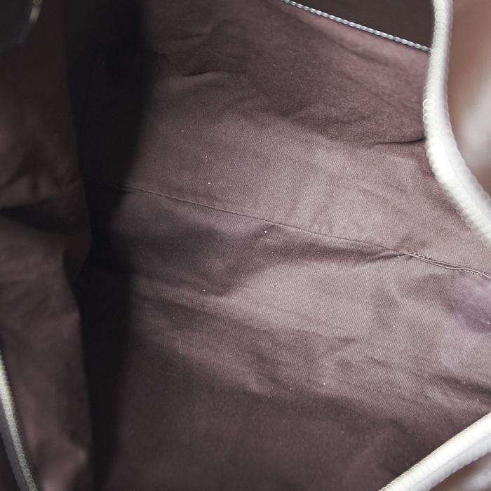 Chloé Eclipse Handbag in brown canvas - Detail D2