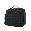 Chanel laptop holder bag in black canvas and leather  - 00pp thumbnail