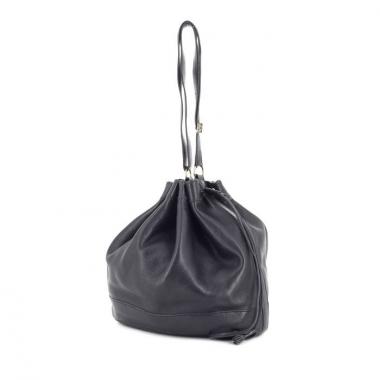 Hermès Market handbag in black leather