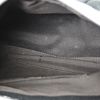 Borsa a spalla in tela e pelle argento - Detail D2 thumbnail