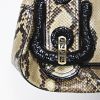 Fendi in beige python and black leather - Detail D4 thumbnail