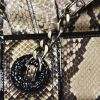 Fendi in beige python and black leather - Detail D5 thumbnail