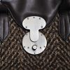 Ralph Lauren en jersey et cuir marron - Detail D4 thumbnail