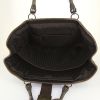 Dior Plissé handbag in brown leather - Detail D2 thumbnail