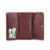 Marc by Marc Jacobs wallet in burgundy leather - Detail D1 thumbnail