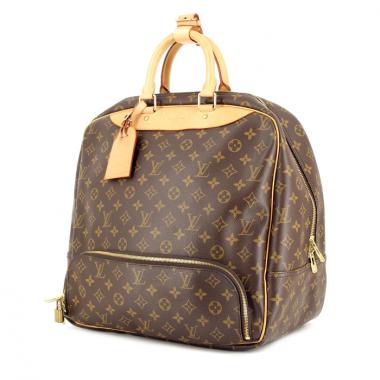 Borsa da viaggio Evasion in tela monogram cerata e pelle