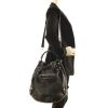 Handbag in grey leather - Detail D1 thumbnail