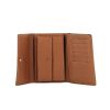 Louis Vuitton Alexandra wallet in monogram canvas and brown leather - Detail D1 thumbnail