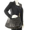 Miu Miu in black studded quilted leather - Detail D1 thumbnail