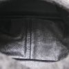 Fendi Big Mama en laine monogrammée grise et cuir noir - Detail D2 thumbnail
