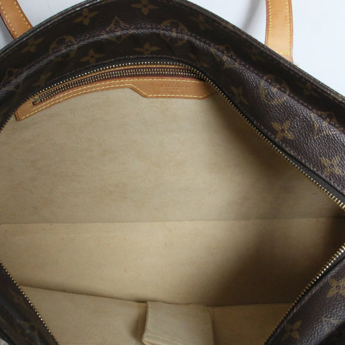 Louis Vuitton Luco en toile monogram et cuir naturel - Detail D2