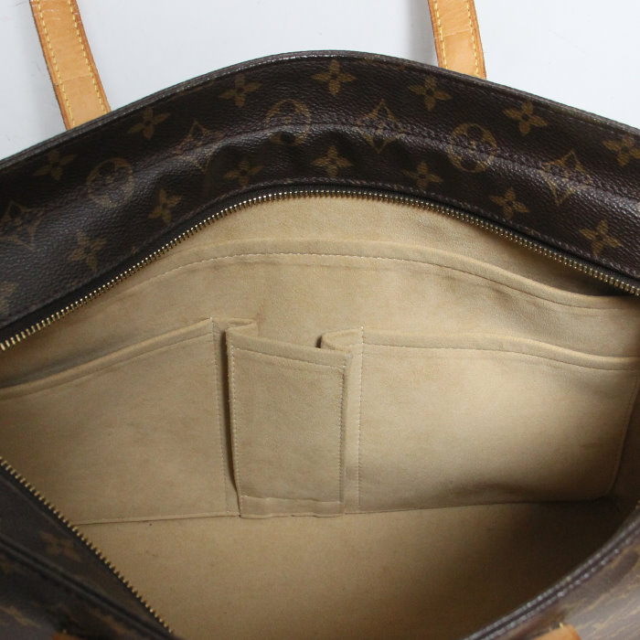 Louis Vuitton Luco en toile monogram et cuir naturel - Detail D4