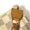 Louis Vuitton accessory-clutch in azur damier canvas and natural leather - Detail D3 thumbnail