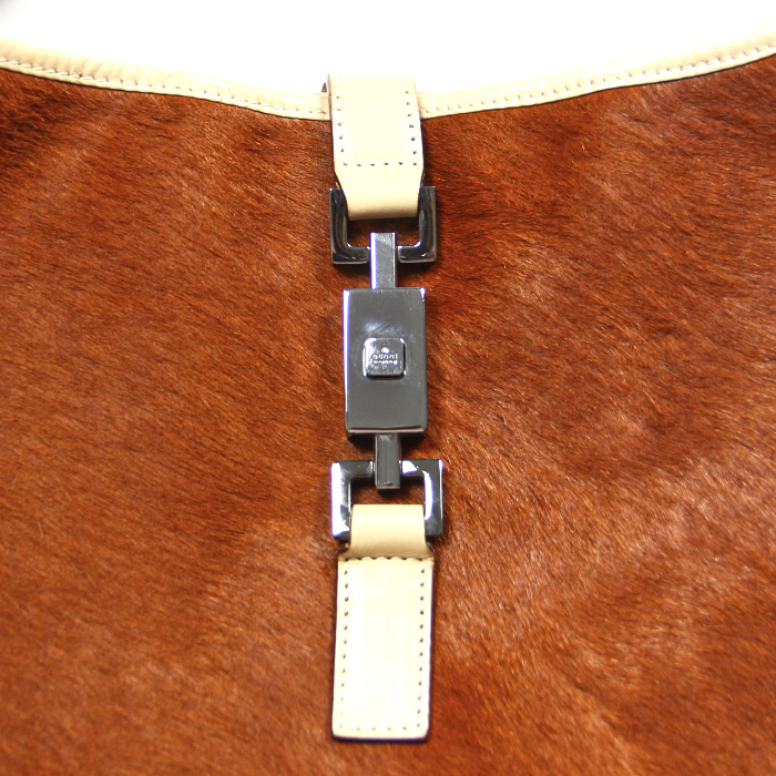 Gucci Jackie en cuero bicolore - Detail D4