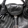 Fendi Spy in black leather - Detail D4 thumbnail