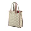 Gucci en toile monogram beige et cuir marron - 00pp thumbnail