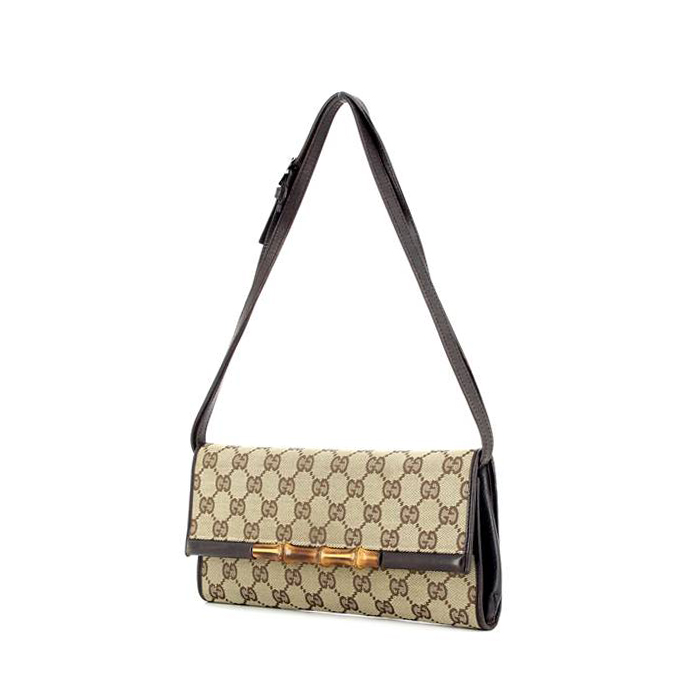 Gucci Authenticated Bamboo Clutch Bag