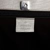 Gucci shopping bag in beige monogram canvas and white leather - Detail D3 thumbnail