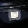 Bolso de mano Fendi en lona Monogram y cuero azul - Detail D3 thumbnail